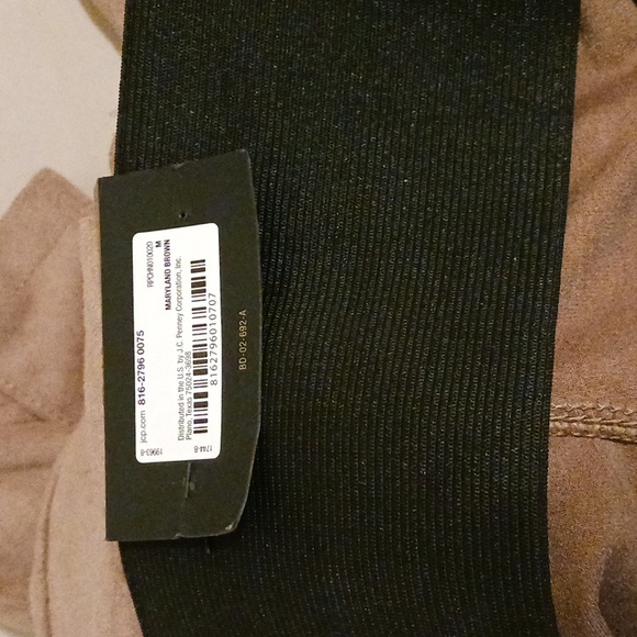 Worthington Leggings pants color Maryland brown sz. M nwt classic elegant style - Picture 8 of 9